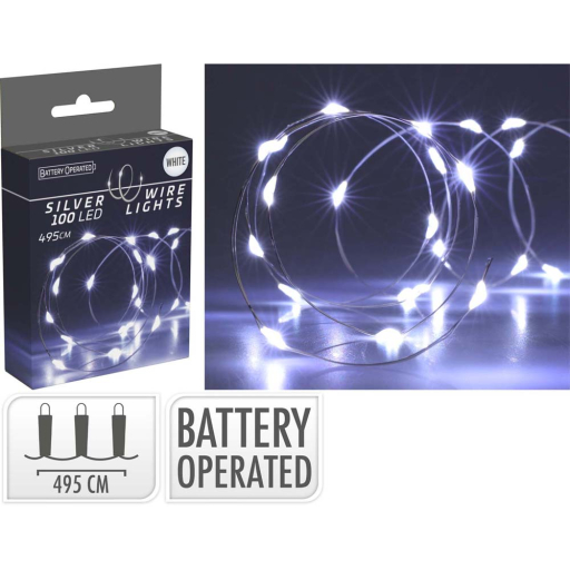 LED КОЛЕДНИ ЛАМПИЧКИ 100 БР.
