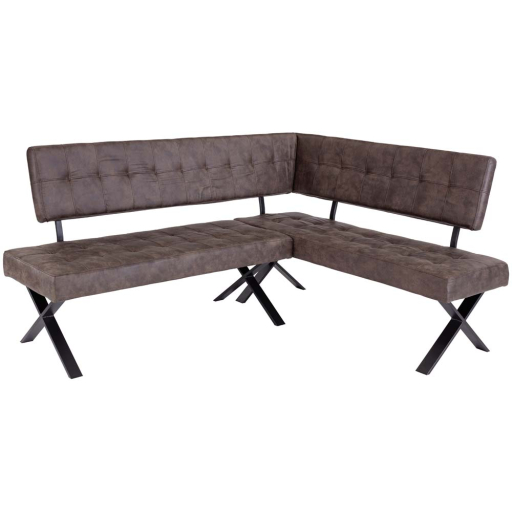 КУХНЕНСКИ ЪГЪЛ ДОНА-2 200/150/91-48h, ЛЯВ В КАФЯВО И АНТРАЦИТ