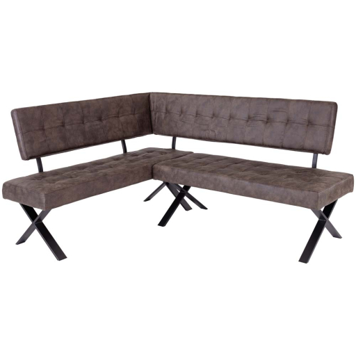 КУХНЕНСКИ ЪГЪЛ ДОНА-2 200/150/91-48h, ДЕСЕН В КАФЯВО И АНТРАЦИТ