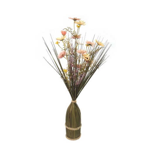 ДЕКОРАТИВЕН СНОП С ЦВЕТЯ 60 CM