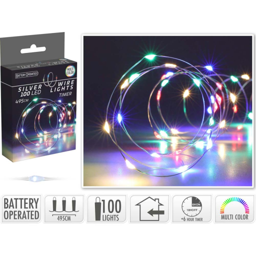 LED КОЛЕДНИ ЛАМПИЧКИ 100 БР.