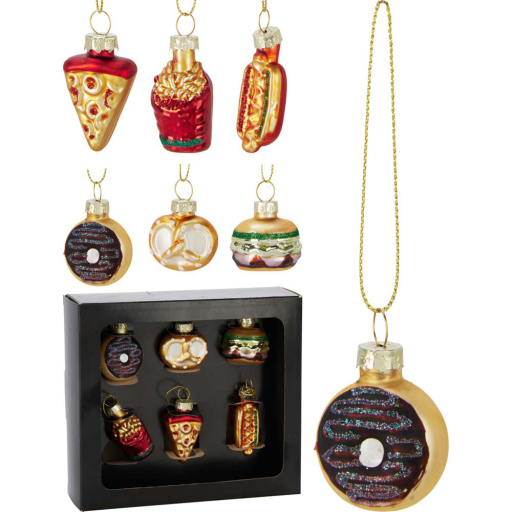 СЕТ КОЛЕДНИ ИГРАЧКИ 6БР.