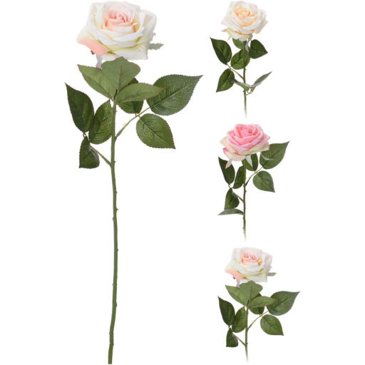 ДЕКОРАТИВНА РОЗА АСОРТИ 60 СМ