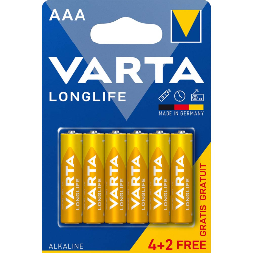БАТЕРИЯ ААА 4+2БР.