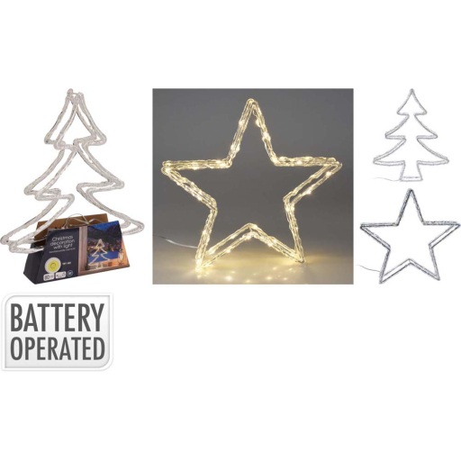 LED КОЛЕДНА ФИГУРА АСОРТИ