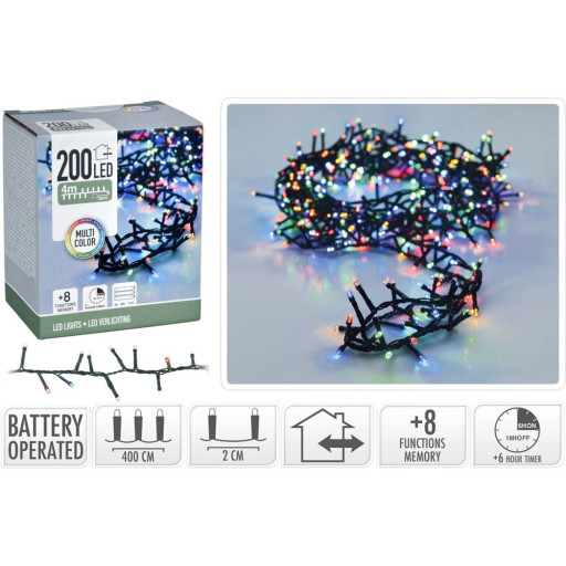 LED КОЛЕДНИ ЛАМПИЧКИ 8 ФУНКЦИИ