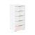 БЯЛ КОМОД МАРС С 5 ЧЕКМЕДЖЕТА 40/40/84 СМ